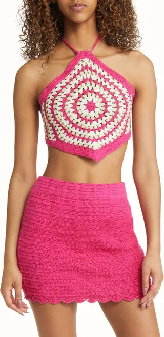 Crochet Handkerchief Halter Top