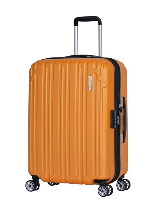 HardCase Travel Bag Makrolon Polycarbonate Lightweight Expandable Zipper And Robust 4 Quiet Wheels With TSA Lock Kg82 
