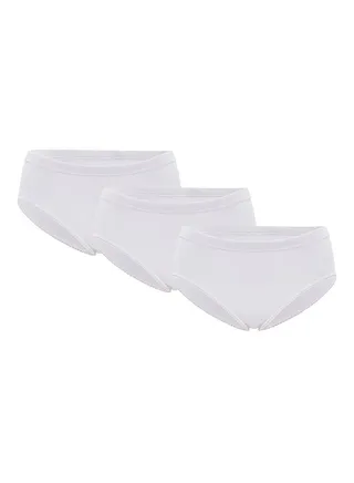 Pack Of 3 Cotton Briefs BY1701LW White 