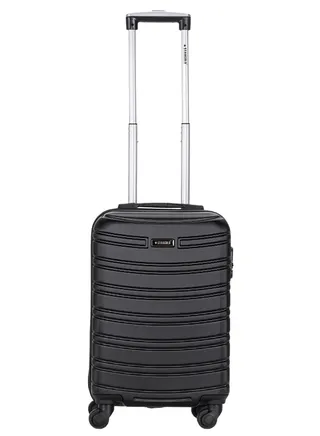 Single Hardside Spinner ABS Trolley Luggage With Number Lock 20 Inches 