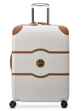 Delsey Chatelet Air 2.0, 70cm Hardcase 4 Double Wheel Check-In Luggage Trolley Angora 