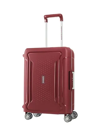 Tribus Spinner Small Cabin Luggage Trolley Red 