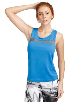 Sleeveless Sports Vest Blue 