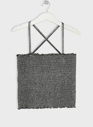 Youth Ruched Wrap Top 