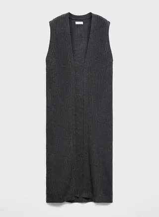 Youth Longline Knitted Cardigan 