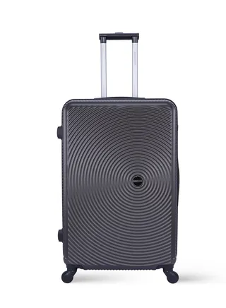 Astro Cabin Size ABS Hardside Spinner Luggage Trolley 20 Inch Grey 