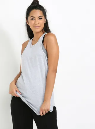 Racer Front Vest Grey 