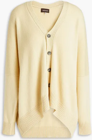 Oversized cashmere cardigan