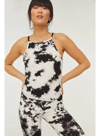 Super Soft Cropped Vest Top White 