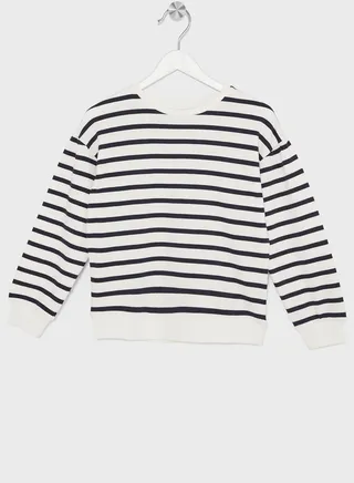 Kids Striped Sweatshirt 