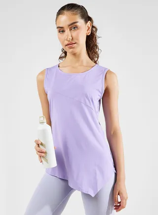 Assymterical Hem Vest