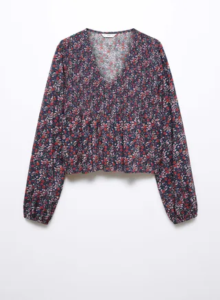 Youth Floral Print Blouse 