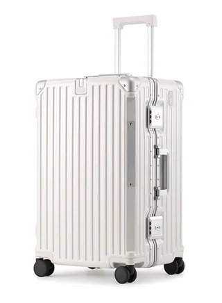 Premium Expandable Aluminum Frame ABS & PC Suitcase With USB charging port and C type 32 Inch 