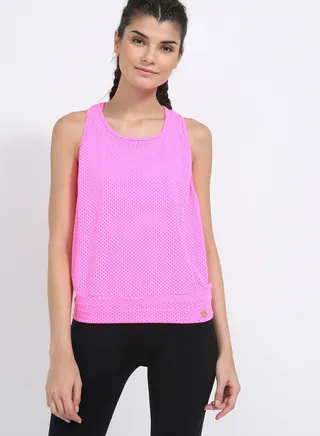 Mango Tank Neon Light Pink 