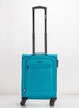 Lightweight Single Piece Luggage 20 Inch Trolley Bag With 4 Spinner Wheels 