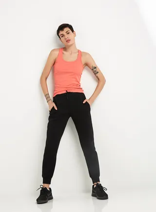 Racerback Tank Top Blush Pink 