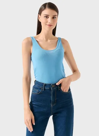 Scoop Neck Tank Top 