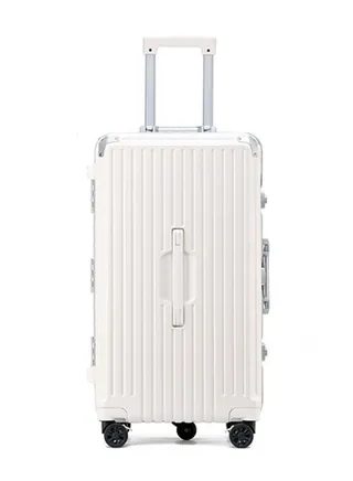 Premium Expandable Aluminum Frame ABS & PC Suitcase With USB charging port and C type and 5 wheel,24 Inch 