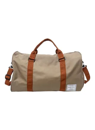 Vintage Duffel Bag Beige/Brown 
