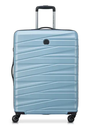 Delsey Tiphanie 70cm Hardcase 4 Double Wheel Expandable Check-In Luggage Trolley Case - Aqua 