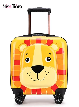 Kids Roller Duffle Bag Travel Quiet Spinner Wheel Luggage 18 Inch Travel and School Roller Case 