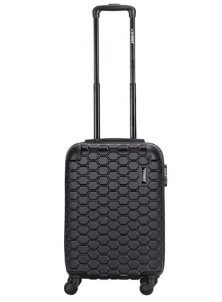 Single Hardside Spinner ABS Trolley Luggage With Number Lock 20 Inches 