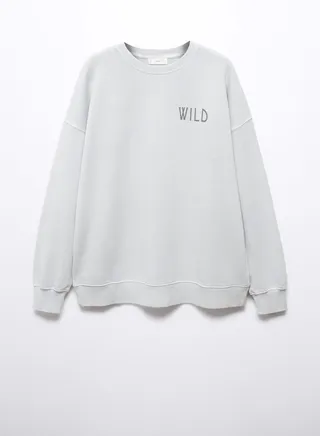 Youth Wild Print Sweatshirt 