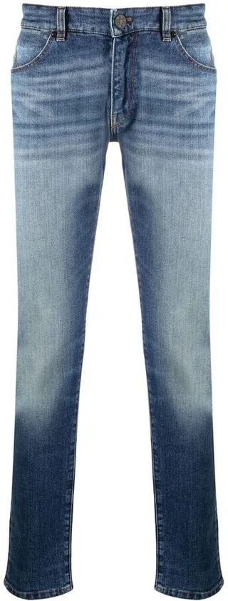 Low-Rise Straight-Leg Jeans