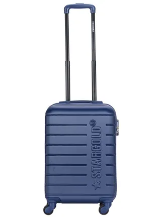 Single Hardside Spinner ABS Trolley Luggage With Number Lock 20 Inches 