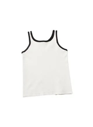 Colorblock Vest White/Black 