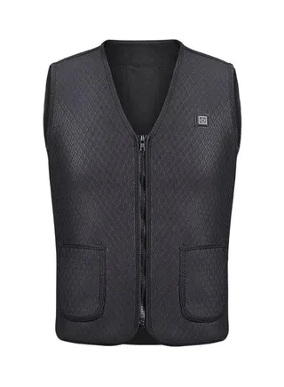 USB Heated Vest Black 