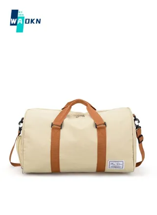 Unisex New Canvas Travel Bag Shoulder Bag Large Capacity Sports Fitness Bag Fashion Portable Short-distance Business Travel Light Luggage 