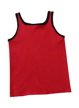 Colorblock Vest Red/Black 