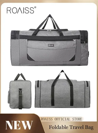 Large-Capacity Shoulder Bag Outdoor Sports Portable Clothing Storage Bag Can Be Folded for Short Trips 