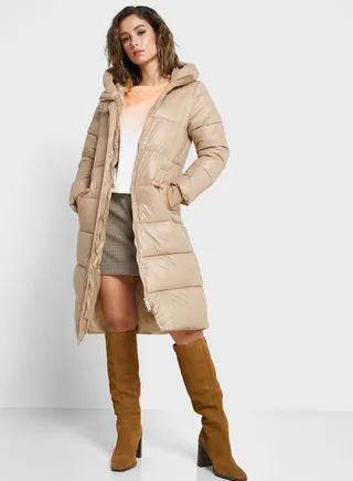Longline Padded Jacket