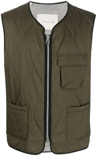 GENERAL quilted gilet