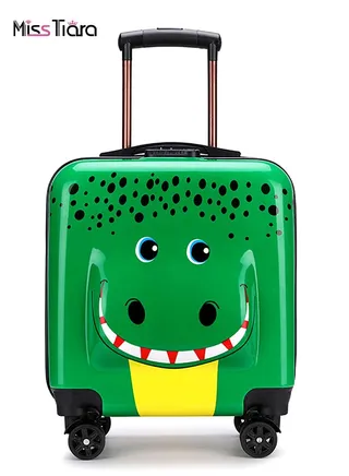 Kids Roller Duffle Bag Travel Quiet Spinner Wheel Luggage 18 Inch Travel and School Roller Case 