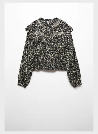 Youth Floral Print Blouse 
