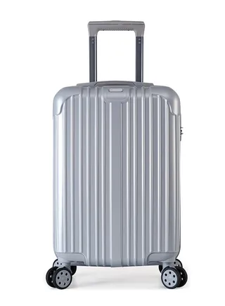 Single Travel Trolley Luggage Hardside Expandable 4 Spinner Wheels 20 Inch 3 numbered lock ABS+PC material 
