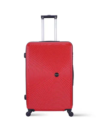 Astro Cabin Size ABS Hardside Spinner Luggage Trolley 20 Inch Red 