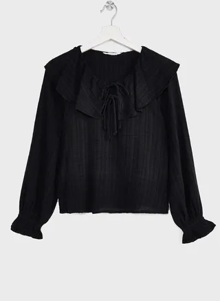 Youth Tie Detail Top 