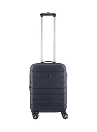 Wenger Vaiana Carry-On Hardside Expandable 56cm Cabin Luggage Trolley Black Navy Blue - 612354 
