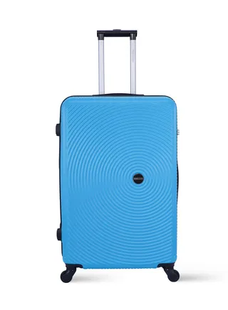 Astro Cabin Size ABS Hardside Spinner Luggage Trolley 20 Inch Blue 