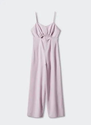 Youth Cut Out Detail Jumpsuit 