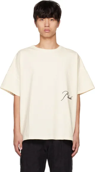 Rhude Off-White Reverse T-Shirt