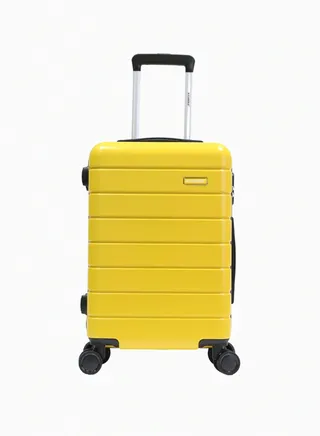 ABS+PC Spinner  Wheels Trolley Luggage Number Lock Smart Carry On Suitcase 20 Inches 
