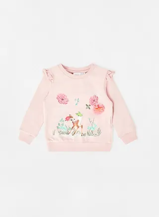 Kids Bambi Ruffle Sweatshirt 