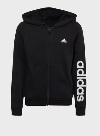 Kids Essential Linear Logo Hoodie 