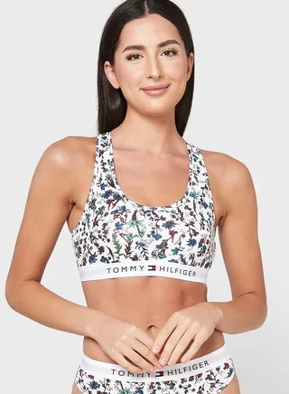 Unlined Printed Bralette