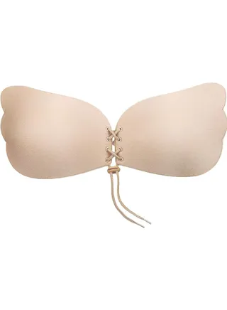 Drawstring Adhesive Bra Silicone Bra Invisible and Reusable 